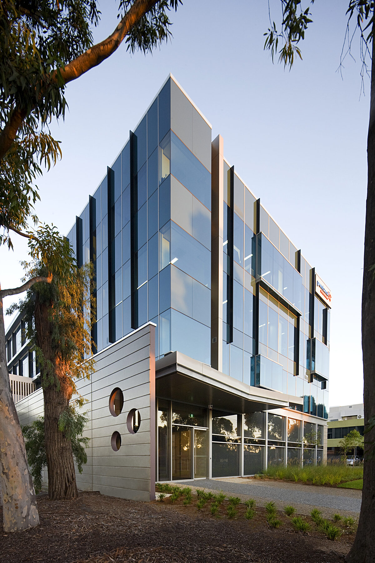 The client's original office building